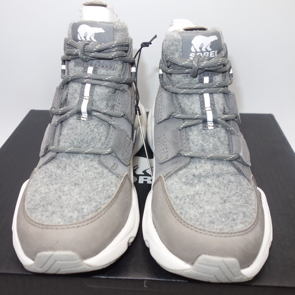 NEW Sorel Kinetic Caribou Waterproof Quarry Sea Salt Boots Women’s 6.5 - Picture 5 of 8